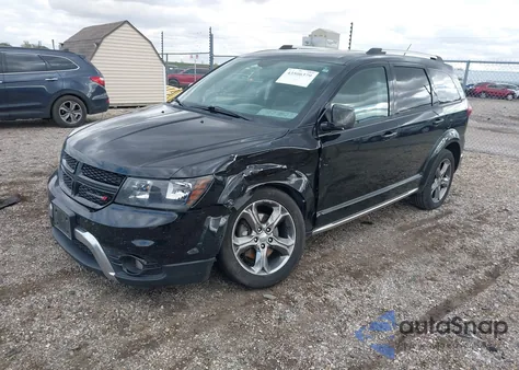 2017 Dodge Journey Crossroad Plus from USA, damaged, VIN 3C4PDCGG0HT626069
